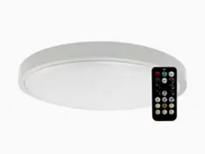 Bílé přisazené LED svítidlo kulaté 420mm 36W IP44 s pohybovým MW čidlem a DO