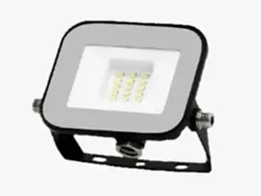 Černý LED reflektor 10W Premium