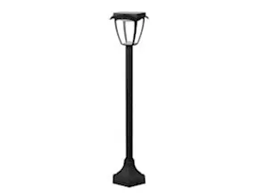 Černá LED zahradní solární lampa 930mm 2W IP65