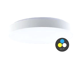 Bílé LED stropní svítidlo kulaté 495mm 30/60W CCT s DO