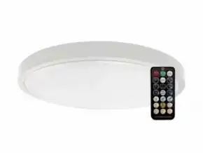 Bílé přisazené LED svítidlo kulaté 295mm 18W IP44 Premium s pohybovým MW čidlem a DO