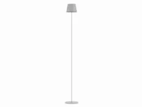 Bílá LED stojací nabíjecí lampa 500-1300mm 4W IP54