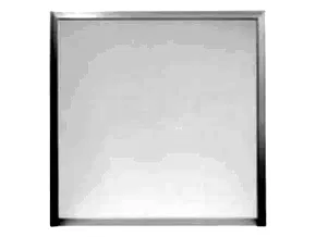 Stříbrný závěsný LED panel 600 x 600mm 40W Premium (Barva světla Teplá bílá)