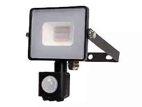 cerny led reflektor 10w s cidlem