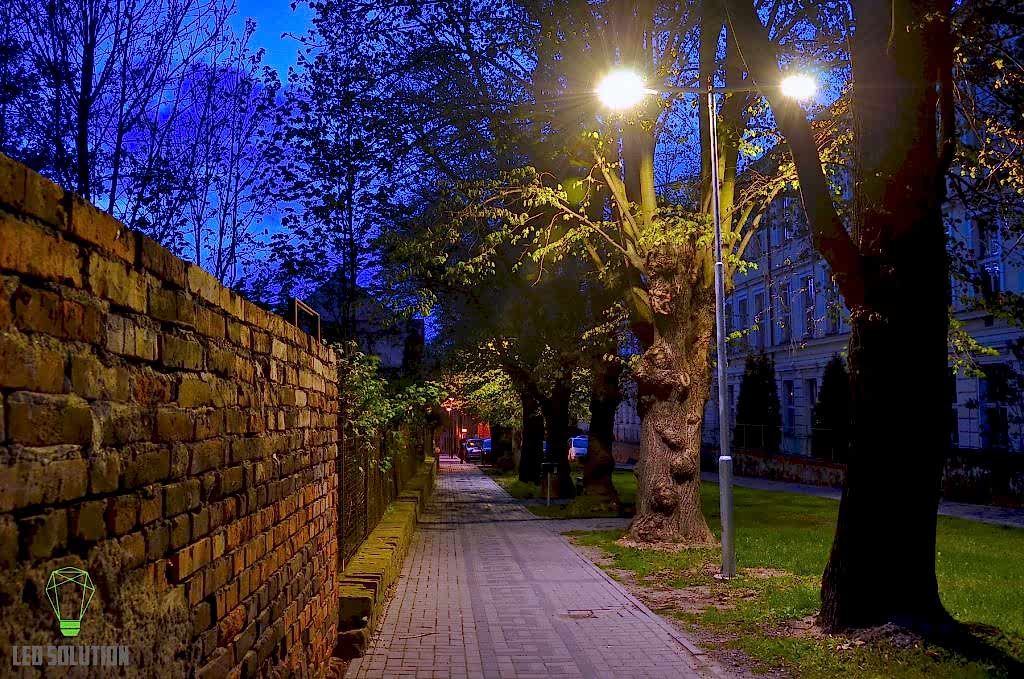 Pouliční osvětlení - Brandýs nad Labem